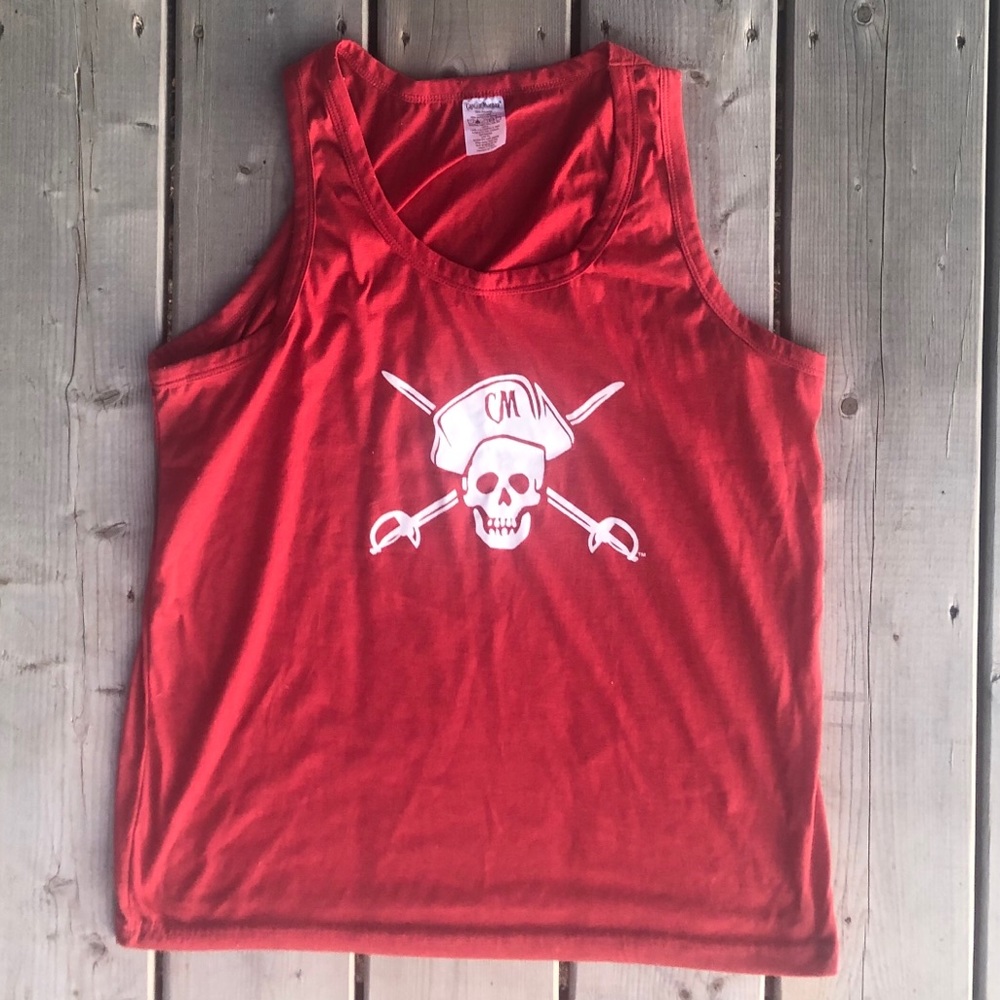 Captain Morgan Skull Logo Tank Top Large
